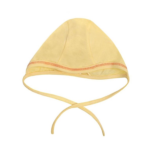 Niemowlęca czapka New Baby żółta