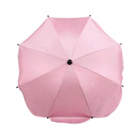 Parasolka do wózka jasno różowa