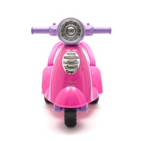 Dziecięcy jeździk z dźwiękiem Baby Mix Scooter różowy