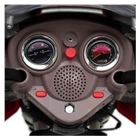 Motocykl na akumulator dla dzieci Baby Mix RACER czerwono-czarny